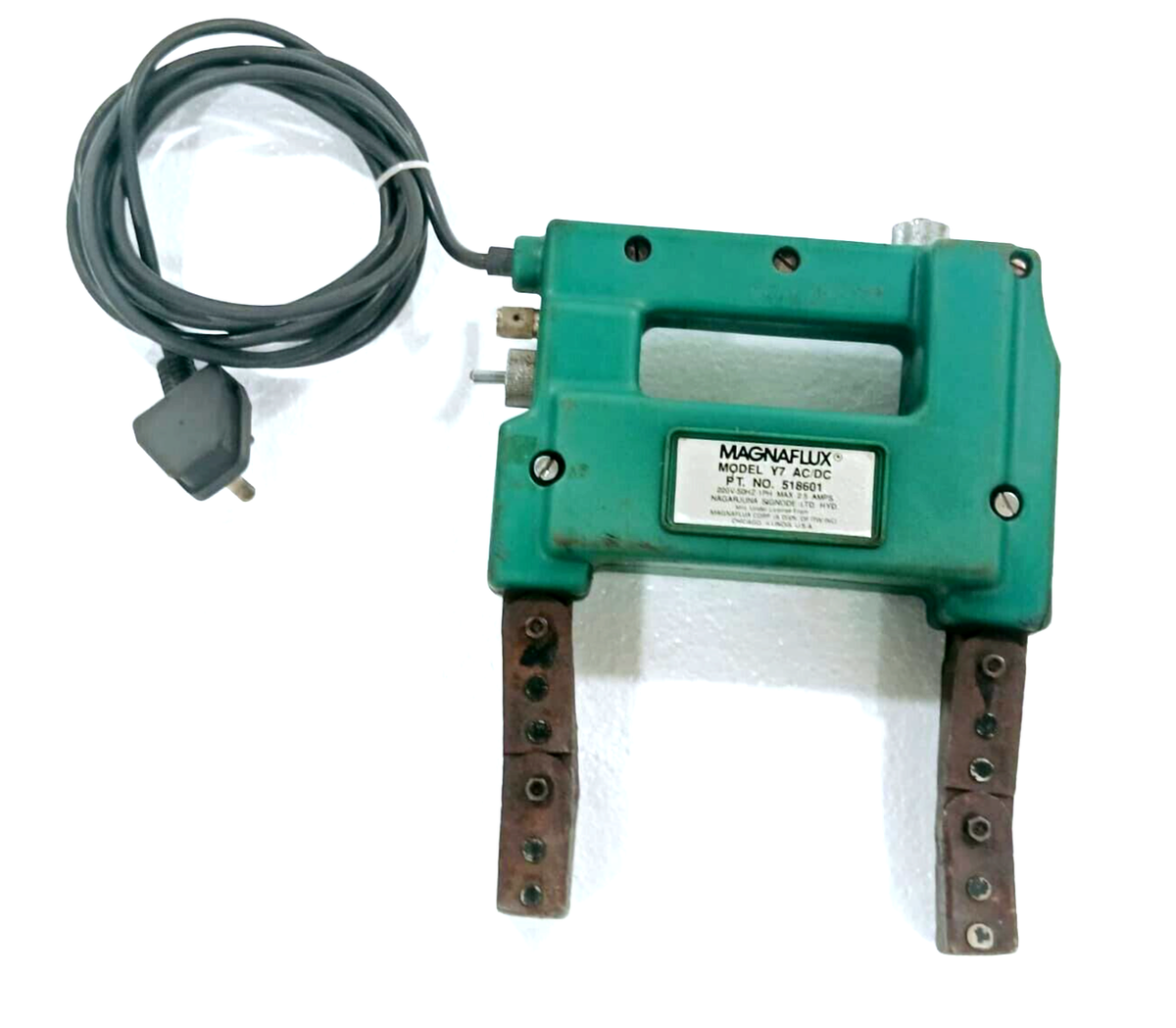 yu専用 MAGNAFLUX Y-7 AC/DC MAGNETIC PARTICLE TESTING EQUIPMENT YOKE 220V