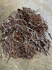 Lot de 680 clous fer à cheval en acier L60mm,pointes clous