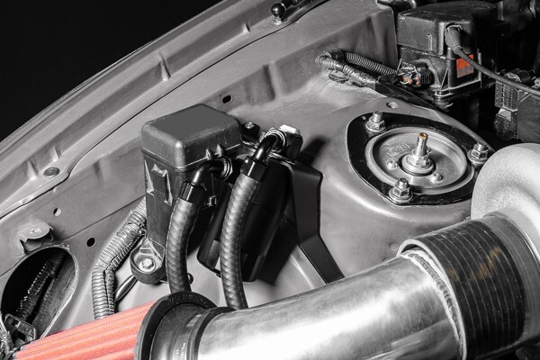 Radium Engineering 20-0387-FL Dual Catch Can Kit for Toyota MK4