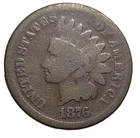 1876 Indian Head Cent