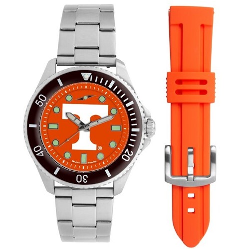 Sun Time Men's Licensed Collegiate Contender Watch Gift Set (Pick Your Team) - Picture 178 of 210