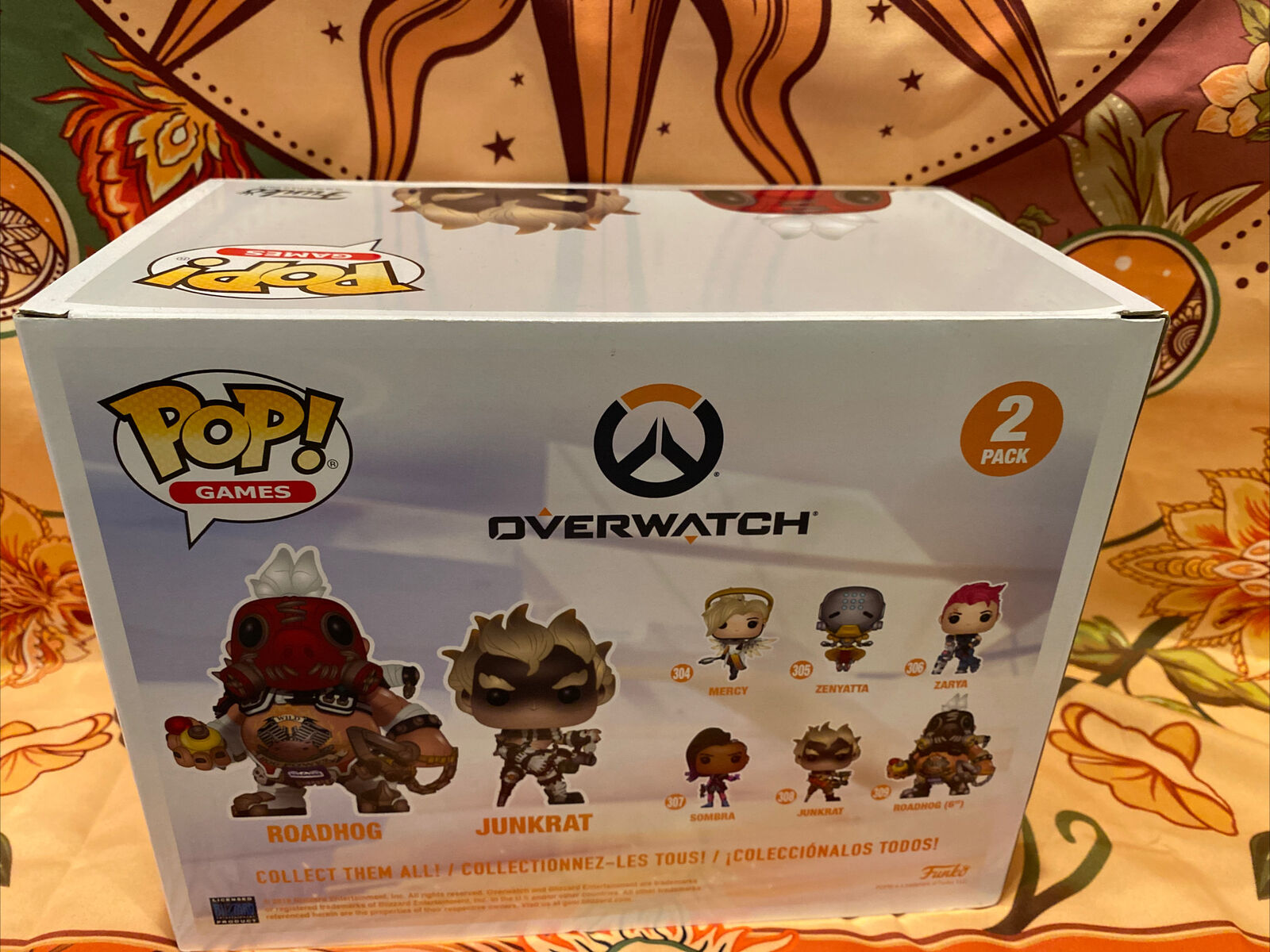 Funko Pop! Games Overwatch Roadhog And Junkrat 2 Pack Exclusivo - Moça do  Pop - Funko Pop é aqui!