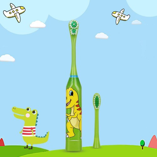 Children Sonic Toothbrush Mute Cartoon Teeth Whitening Brush for Wash Supplies - Picture 17 of 21