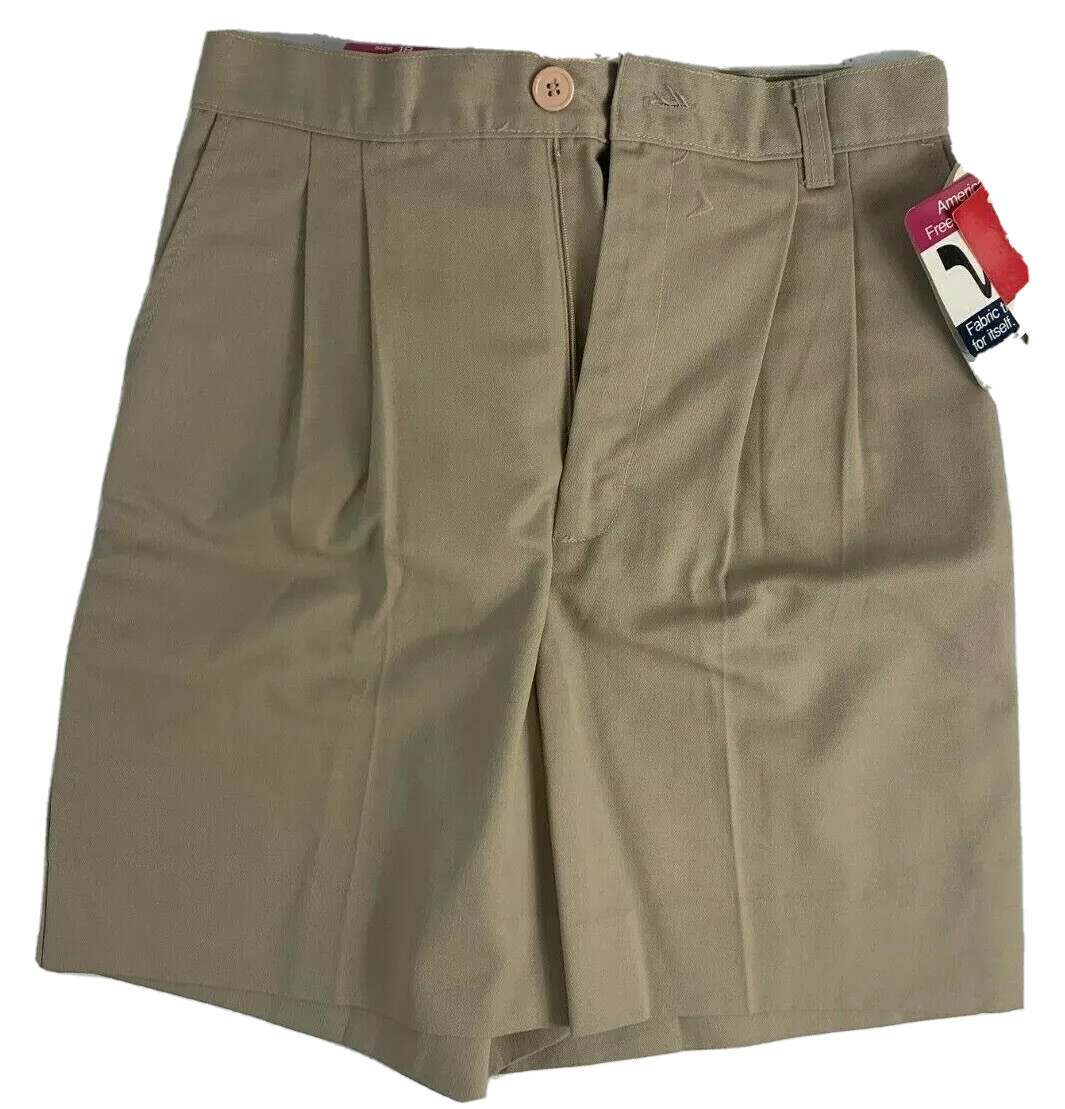 Uniform Boys Shorts NWT 52152 Khaki Nav
