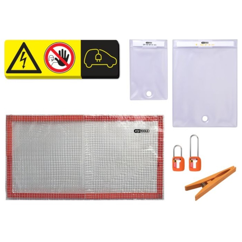 Kit de consignation KS Tools outillage garage voiture hybride et EV