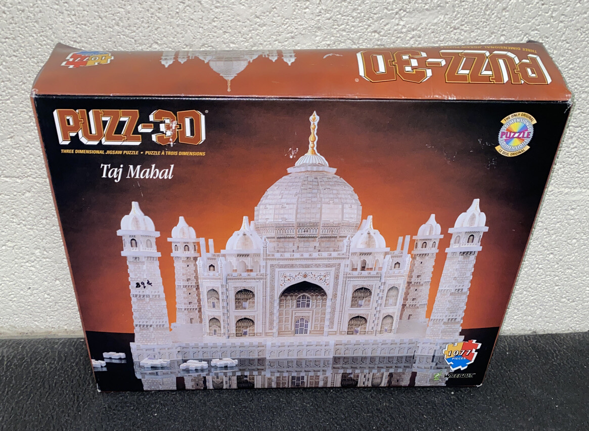 Wrebbt Puzz3D Taj Mahal 1077 Pieces 3D Jigsaw Puzzle