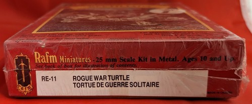 RAFM Miniatures - Reptiliads RE-11 Rogue War Turtle (Mint, Sealed) - Picture 6 of 6