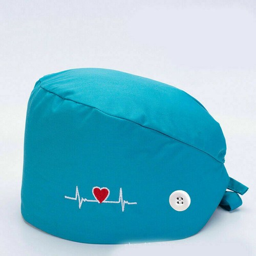 Unisex Nurse Doctor Hat Surgical Scrub Cap Medical Dentist Teeth Dental Cap UK - Picture 29 of 111