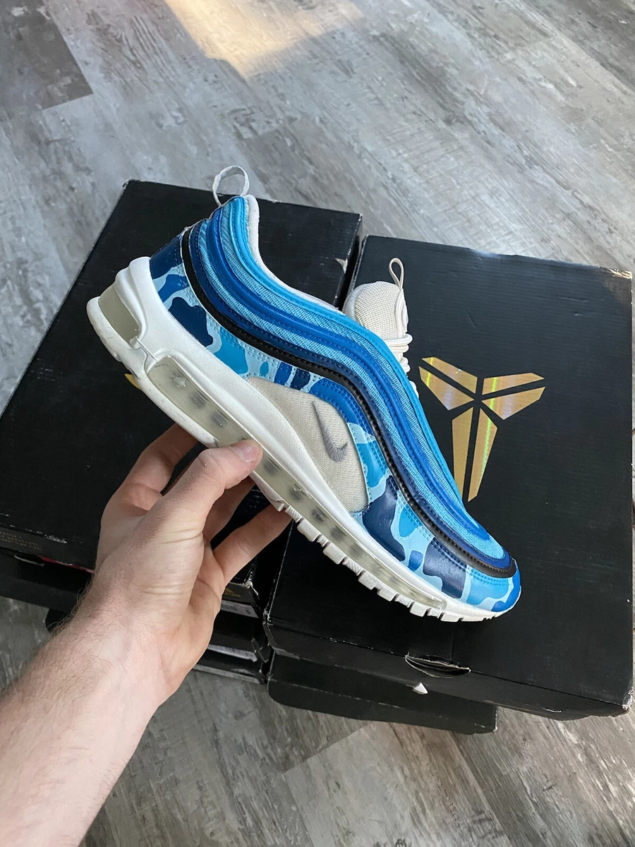 CUSTOM Nike Air Max 97 A Bathing Ape Custom Size 11.5 Original Box