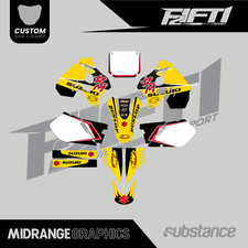 Mid Range Graphics To Fit Suzuki RM250 RM 250 1997 1998