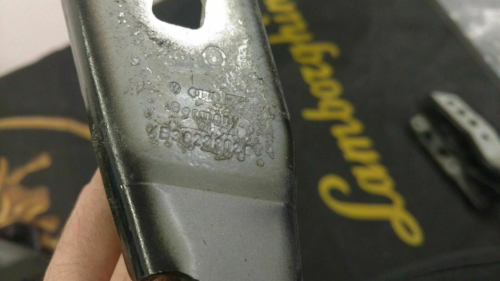 LAMBORGHINI GALLARDO LEFT AND RIGHT HOOD DECK LID HINGES OEM 4B3823301B 