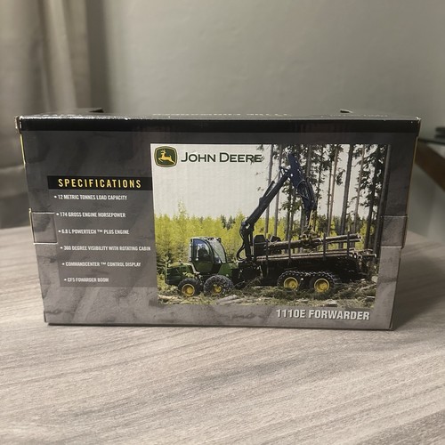 Brandneu Ertl John Deere 1/50 Scale 1110E Forwarder (Forstwirtschaft, Holzfäller) - Bild 3 von 7