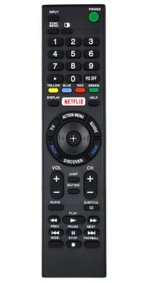 Ersatz TV Fernbedienung passend für SONY RMT-TX100U / RMTTX100U