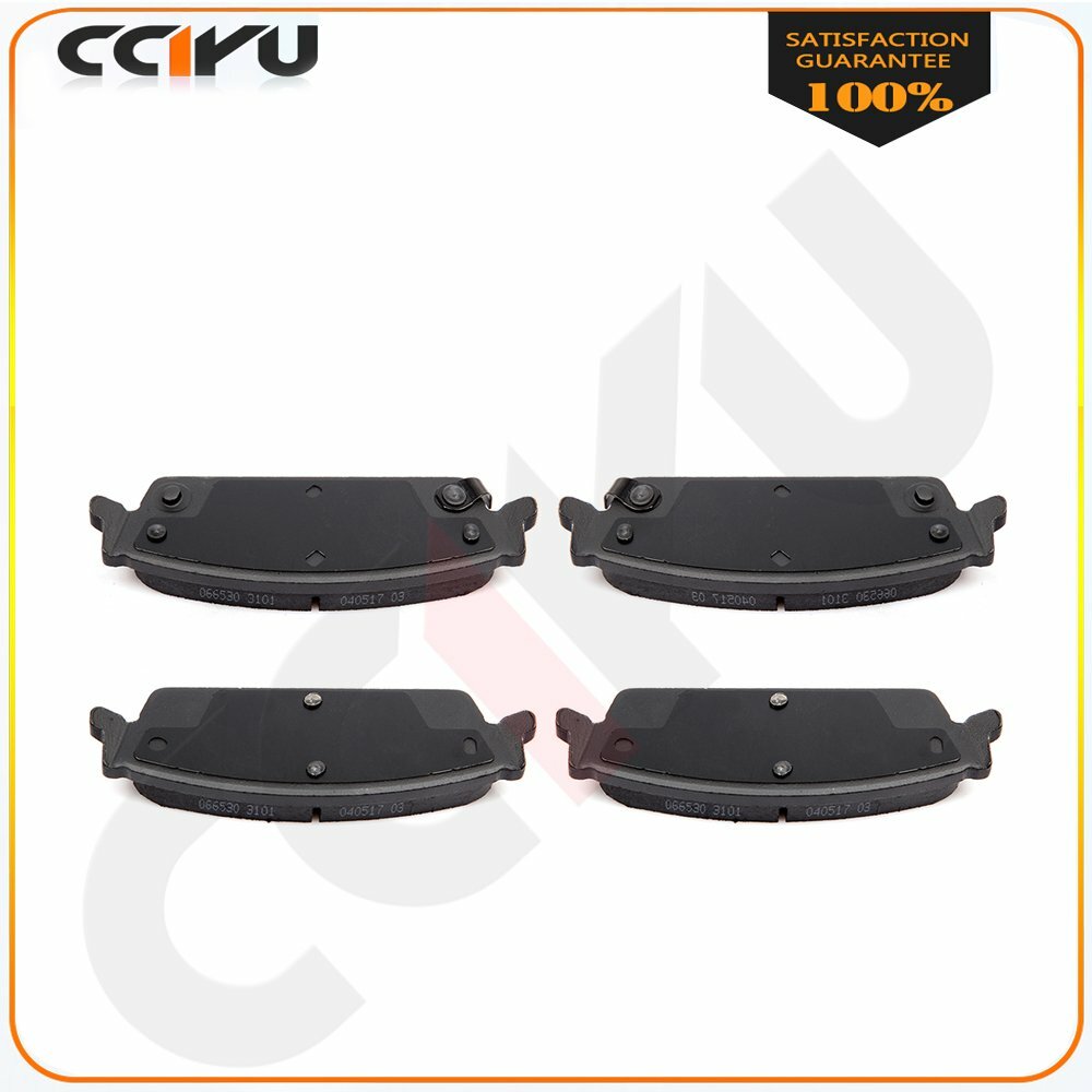 CCIYU Rear Ceramic Brake Pads For Chevy Silverado 1500 2007 2008-2013 - ZEATD1194CC