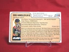 GI Joe File Card MUTT JC Penney Mail Away Red Back Original Uncut 1984