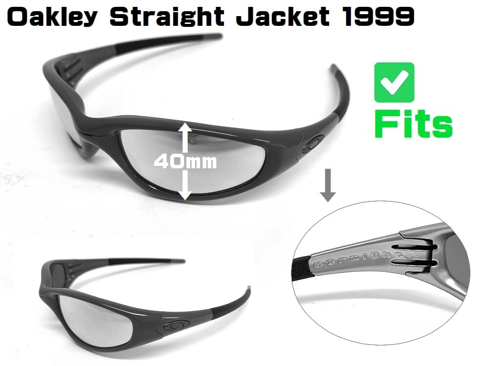 LINEGEAR Turquoise Blue-Non-Polarized Lens Oakley Straight Jacket