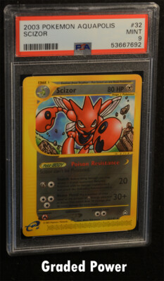 Pokemon Aquapolis Scizor PSA 9 (7692) 32/147 | eBay