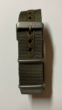 Original Hamilton Khaki 22mm H764560 /H765520 Dark Green Nylon Watch Band Strap