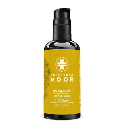 CRISTINENMOOR Bio Arnikaöl hoch konzentriert – zertifizierte Naturkosmetik und clean Beauty