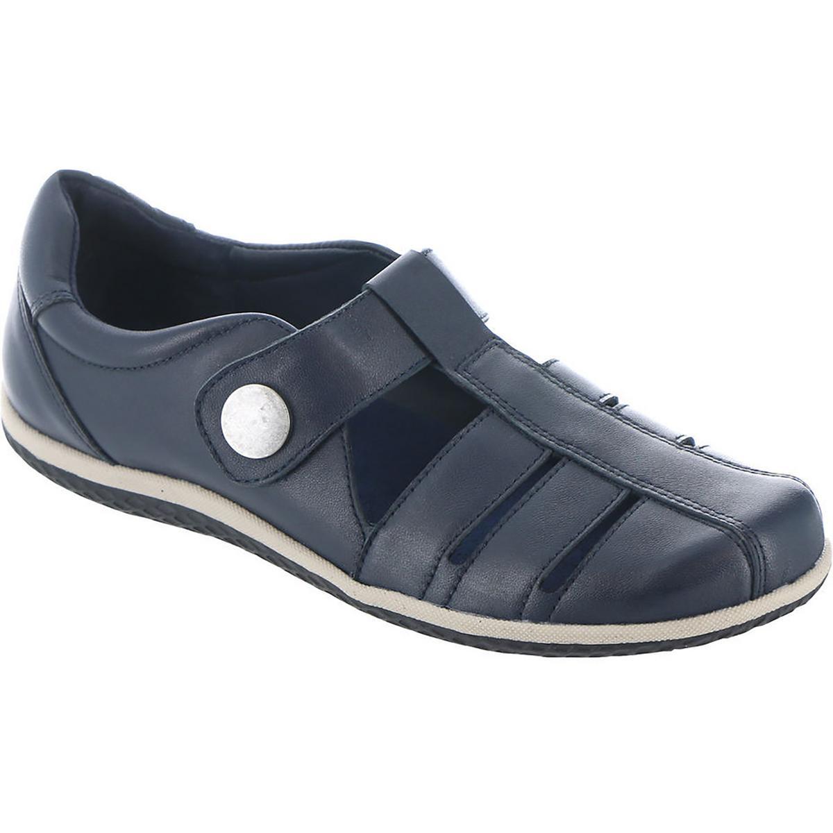 Женские кроссовки-слипоны David Tate Orlando Navy без застежки 7.5 Medium (B,M) BHFO 7569