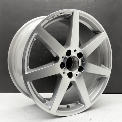 Mercedes C-Klasse 18'' Silber AMG Hinterrad-Alufelge 8.5J W204 Limousine Est X1