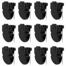 12pcs Cubicle Clips for Fabric Walls Plastic Stainless Steel Fabric Panel Wal...