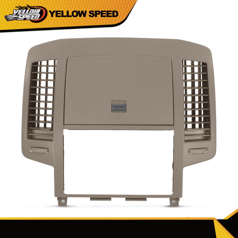 Center Dash Radio Bezel Storage Cubby Vent Fit For Nissan