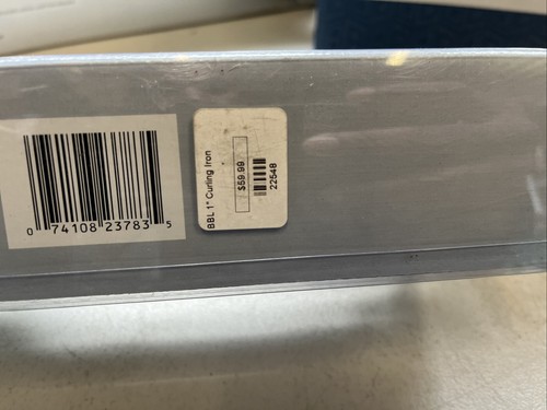 Babyliss Pro BABNT100S 1In Nano Titanium Curling Iron - Blue - New In Box - Picture 3 of 4