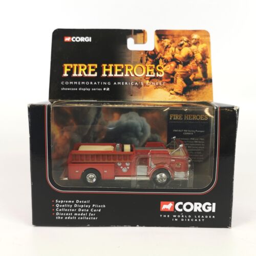 Corgi Fire Heroes Bundle Mack B ALF 900 Fire Engines Trucks CS90010 CS90011 - Picture 5 of 24