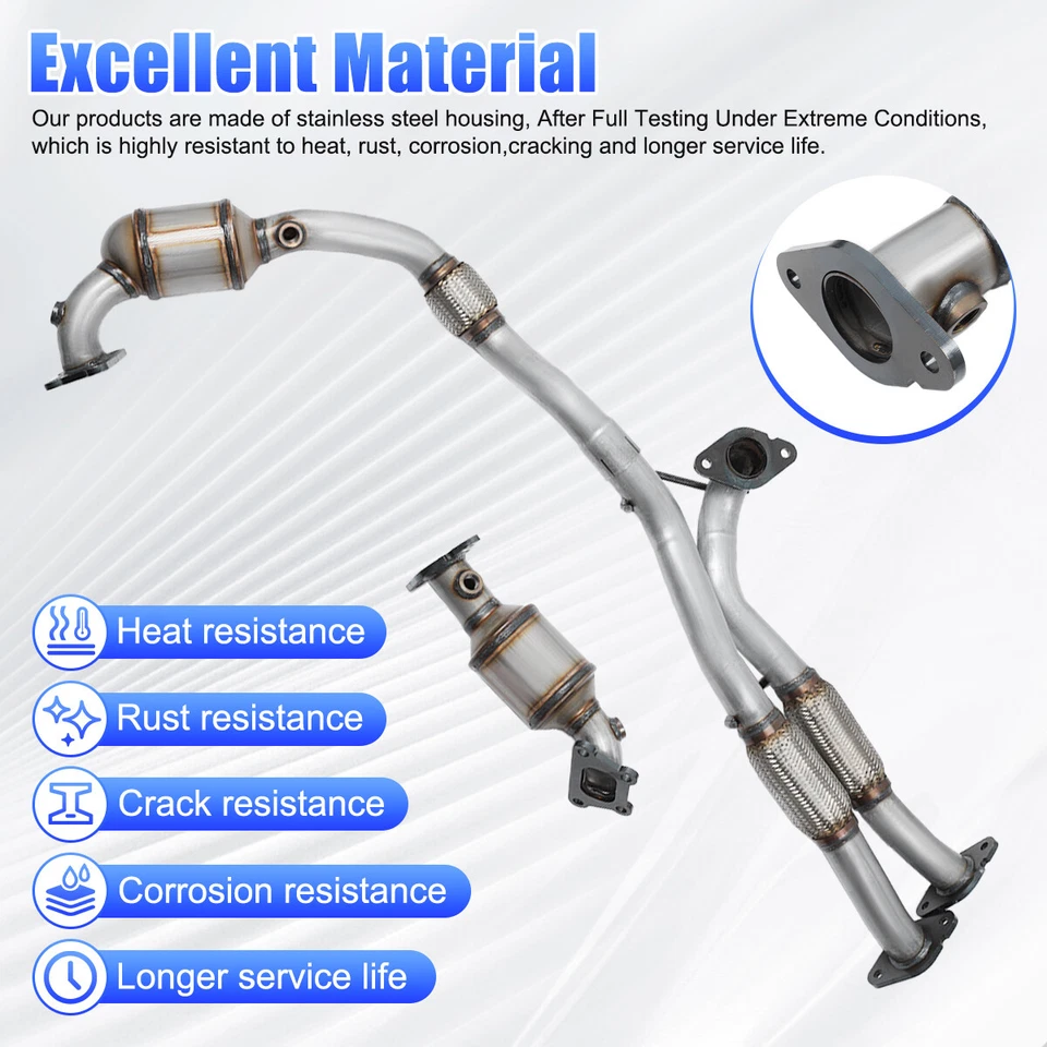 For Cadillac SRX 2012 2013 2014 2015 2016 3.6L Catalytic Converter Set Foto 2 de 4