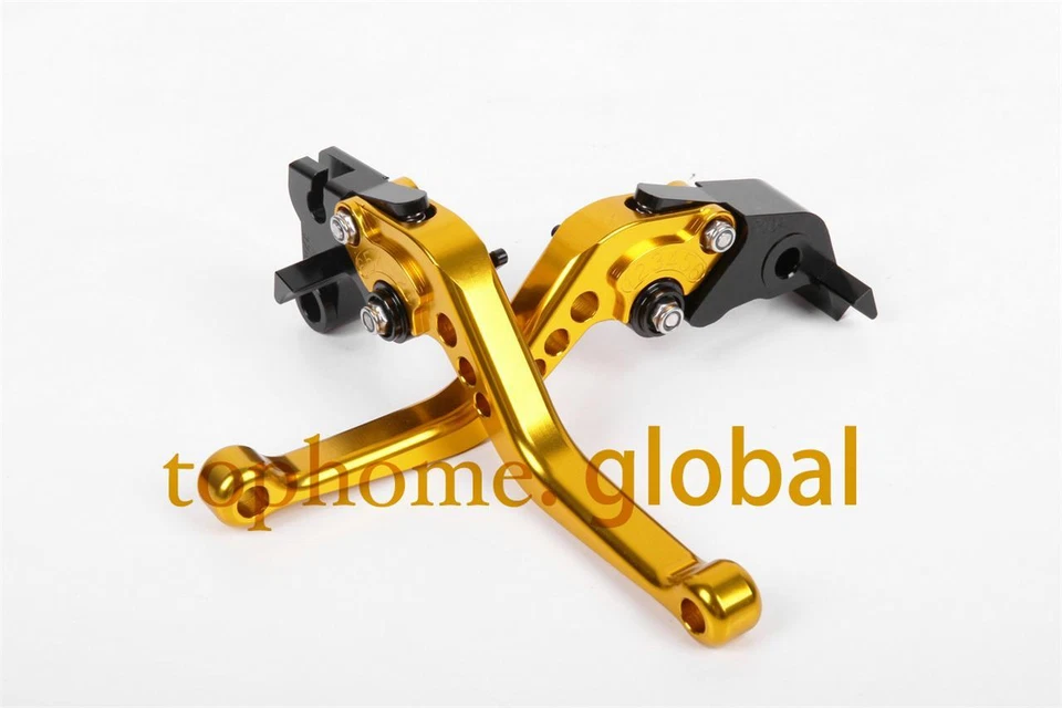Palancas de freno de embrague corto CNC dorado para Honda Grom MSX125 14-20 CBR250R 11-13 EE. UU. Foto 4 de 4