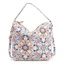 Vera Bradley Women's Cotton Oversized Hobo Shoulder Bag NWT