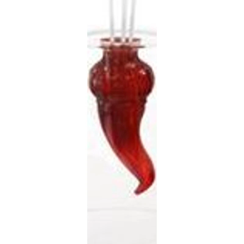 Diffusore di Fragranza Corno Rosso Portafortuna BRANDANI Vetro Bastoncini 60 ml, fotografia 9 di 9