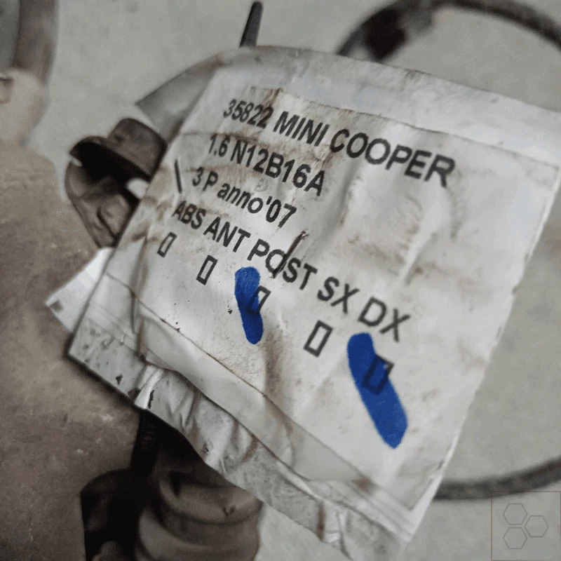 Pinza freno post. DX MINI MINI Clubman (R55 LCI) 2.0 16V Cooper SD Sw fa9eb1 - Immagine 2 di 3