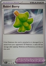 163/191 BABIRI BERRY | UNCOMMON | SURGING SPARKS POKEMON CARD