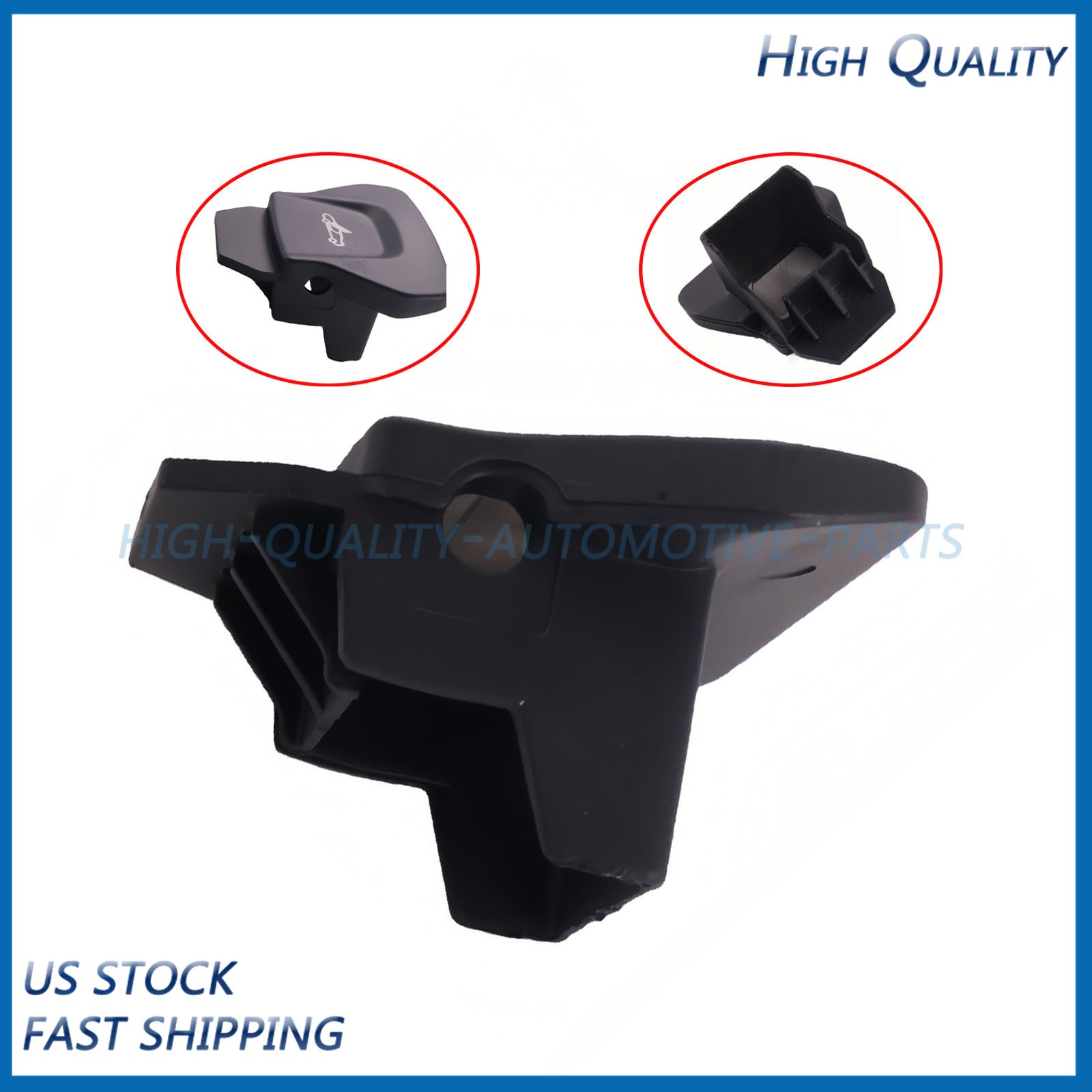 New 13M0434CP Black Right Side Door Control Switch Button fit McLaren 570S 600LT