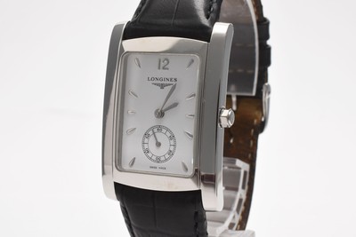 [N MINT] Longines L5.655.4 Dolcevita  Small Second White Dial Quartz Men's Watch
