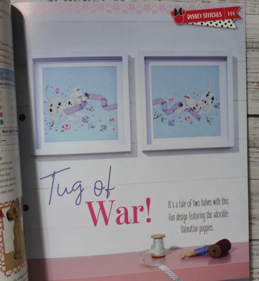 DISNEY HACHETTE cross stitch magazine ISSUE 81 please read description - Image 3 of 4