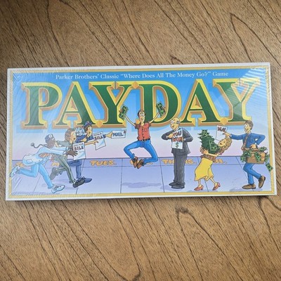 VTG Payday Board Game Parker Brothers 1994 Family Game New Sealed 1st Edition