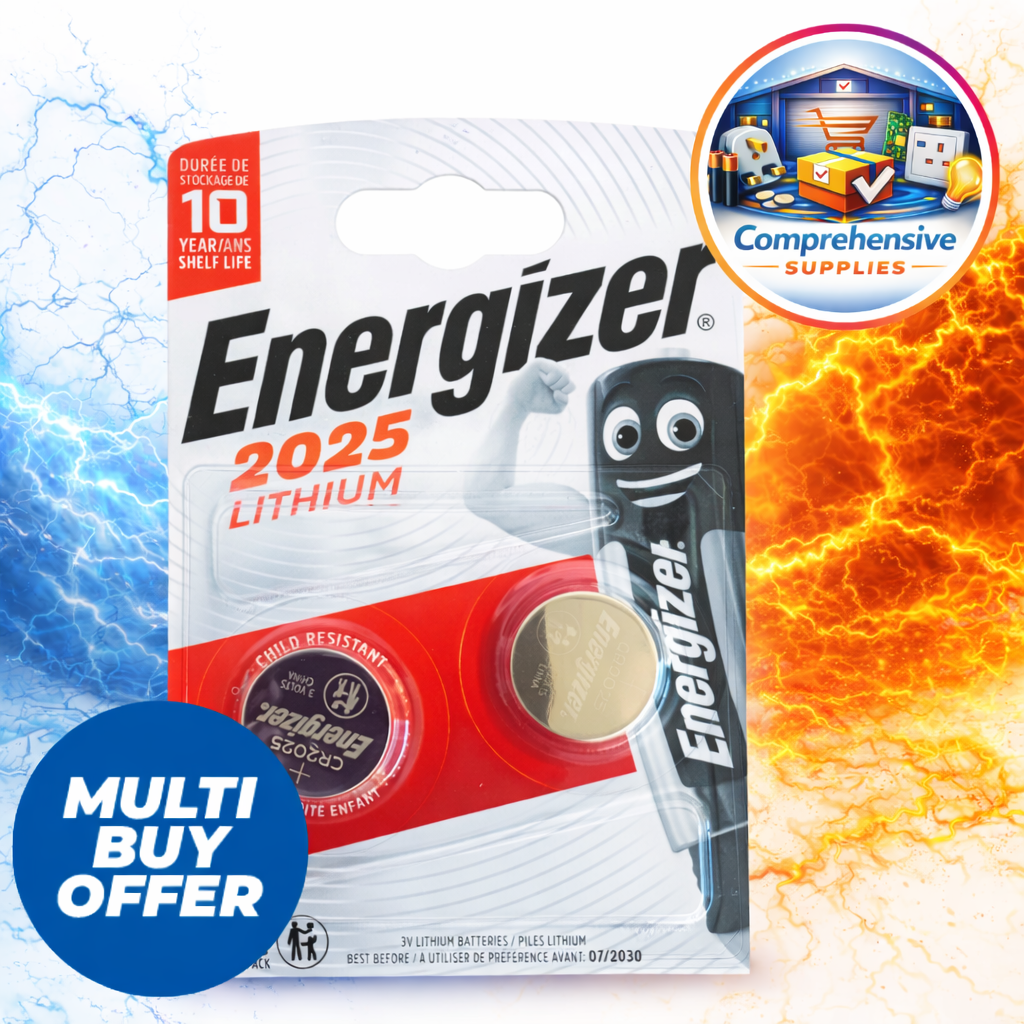 4x ENERGIZER 2025 CR2025 Batteries DL2025 3V Lithium Coin Cell *EXPIRY 06/2033* - Image 2