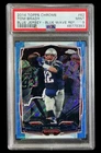 2014 topps chrome #62 tom brady; blue wave SP refractor PSA 9