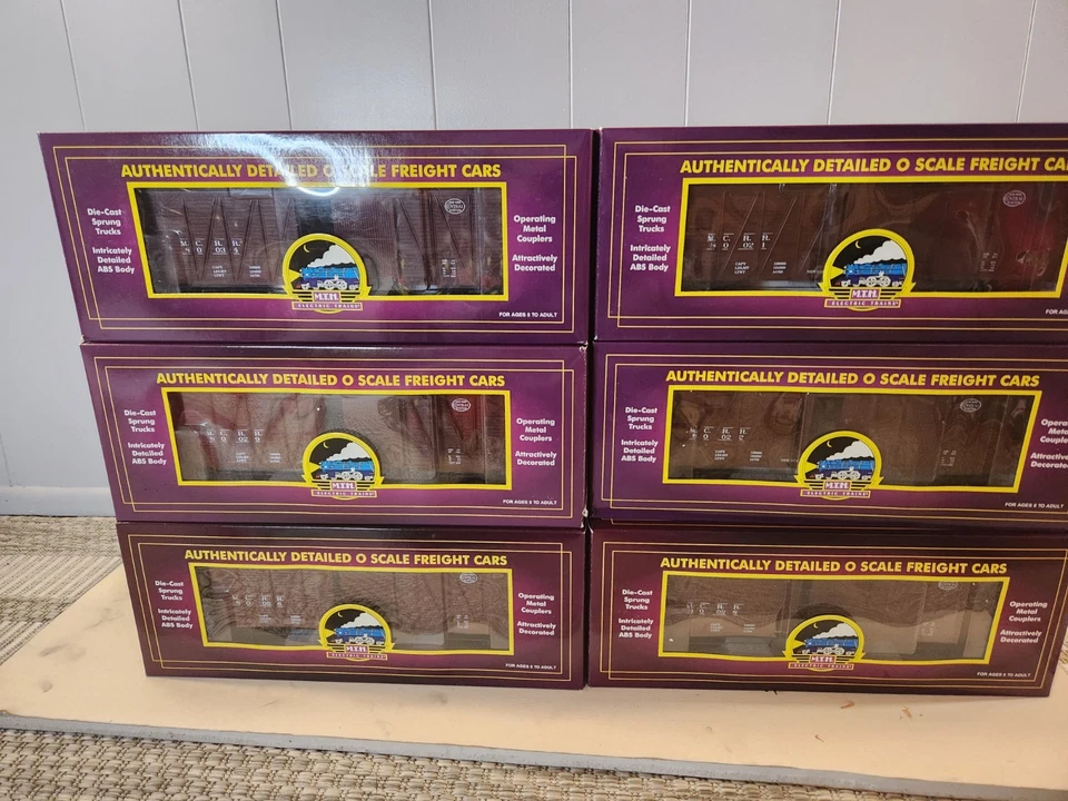 MTH Premier 20-90307 Michigan Central(NYC) O Scale Premier 6-Car 40' USRA Set - Image 2 of 4