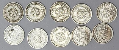 未曾流通银色1952 亚洲硬币| eBay