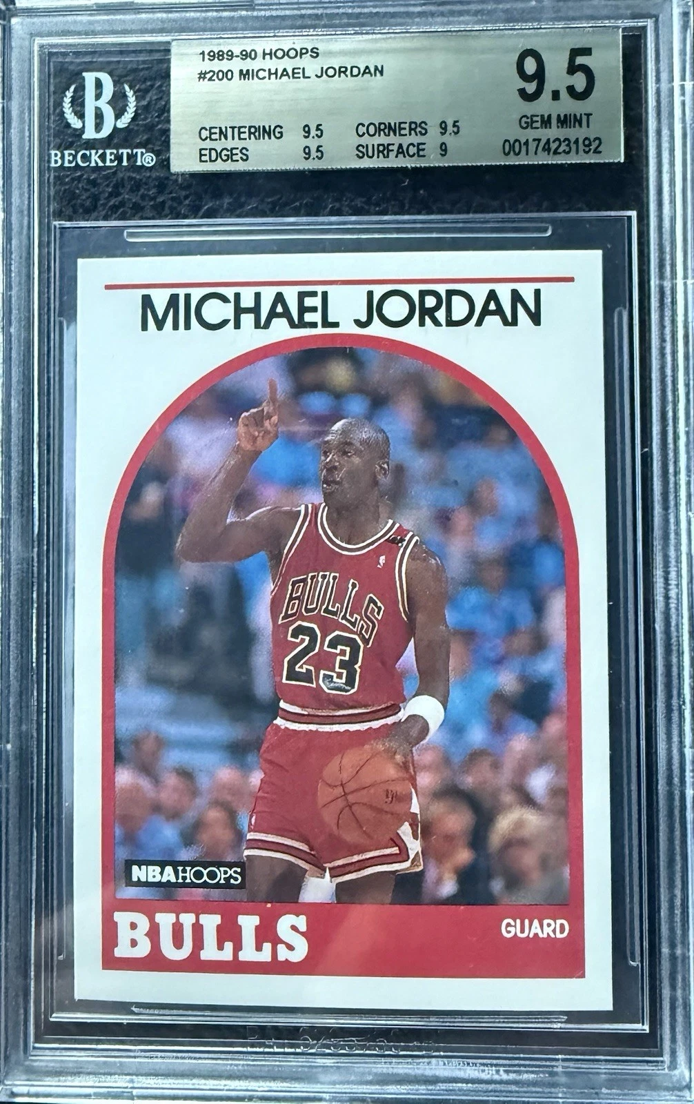 Michael Jordan trading card
