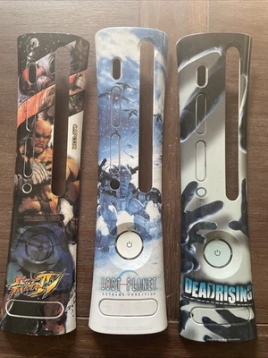 Microsoft XBOX 360 Faceplate - Lot de 3 faceplate CAPCOM (SF4, Lost Planet, DR) - Photo 1/4