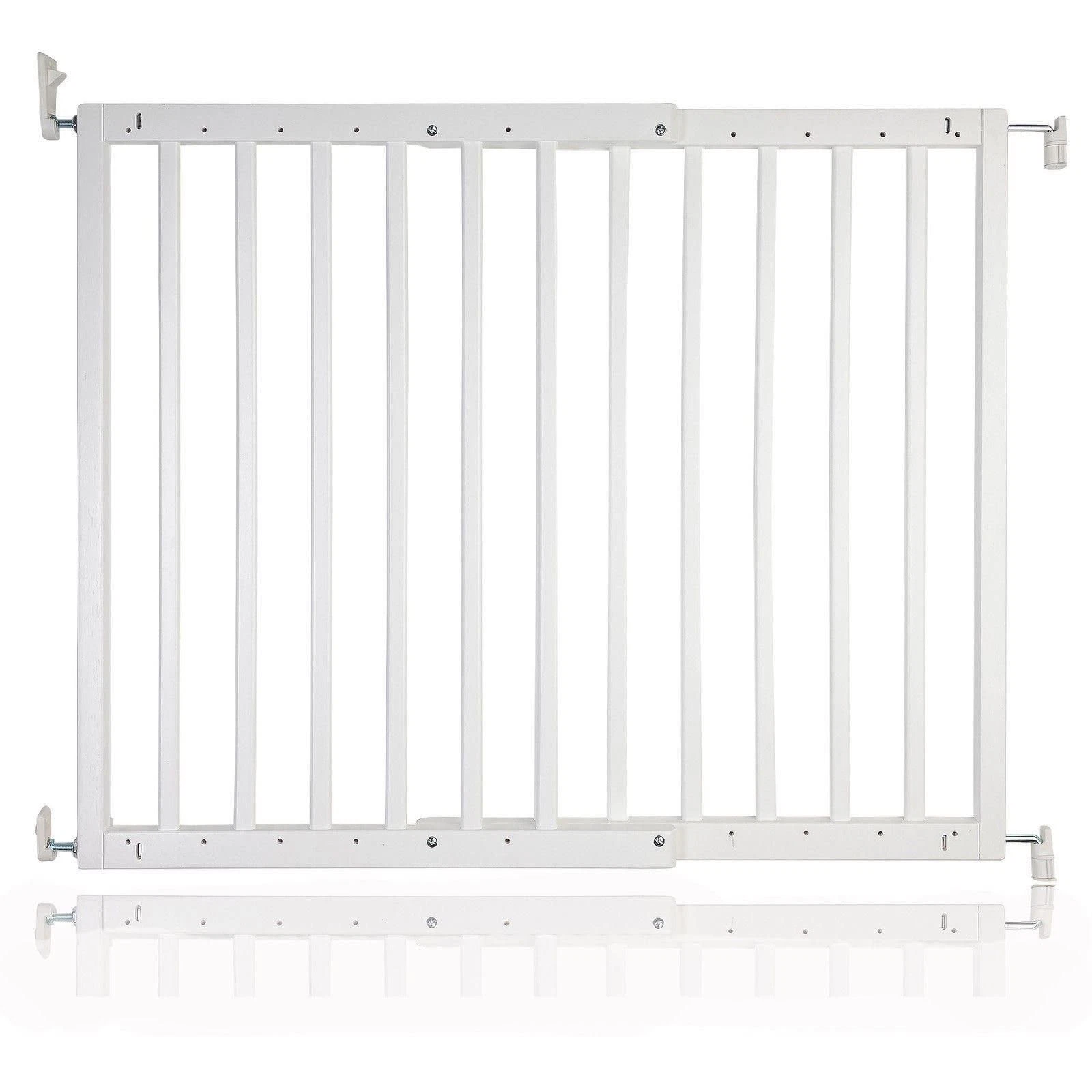 Safetots Chunky Wooden Screw Fit Stair Gate White, 63.5-105.5cm
Opens in a new window or tab