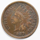 1907 Indian Head Penny Cent Extremely Fine (XF) Details