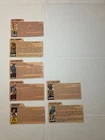 HTF Rare Vintage 1980's Gi-Joe Peach Mail in cut FC LOT! Collectors SET!