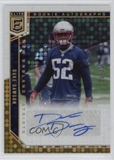 2018 Donruss Elite Elite Rookie Auto Orange /25 Duke Dawson #RA-DD Auto RC