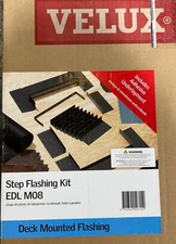 VELUX M02,M04,M06,M08 Low-Profile Flashing with Adhesive for Deck Mount Skylight